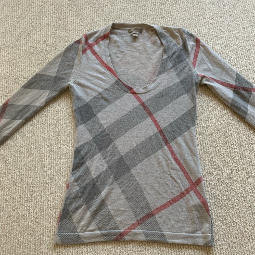 Burberry long sleeved shirt